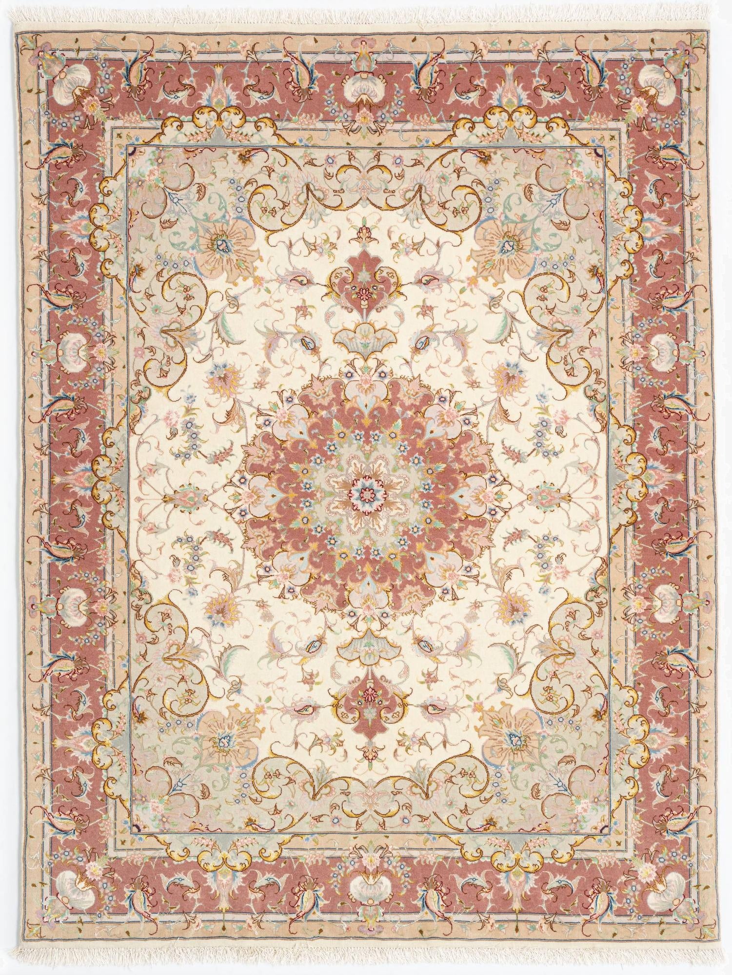  4' 11 x 6' 7 Tabriz Rug