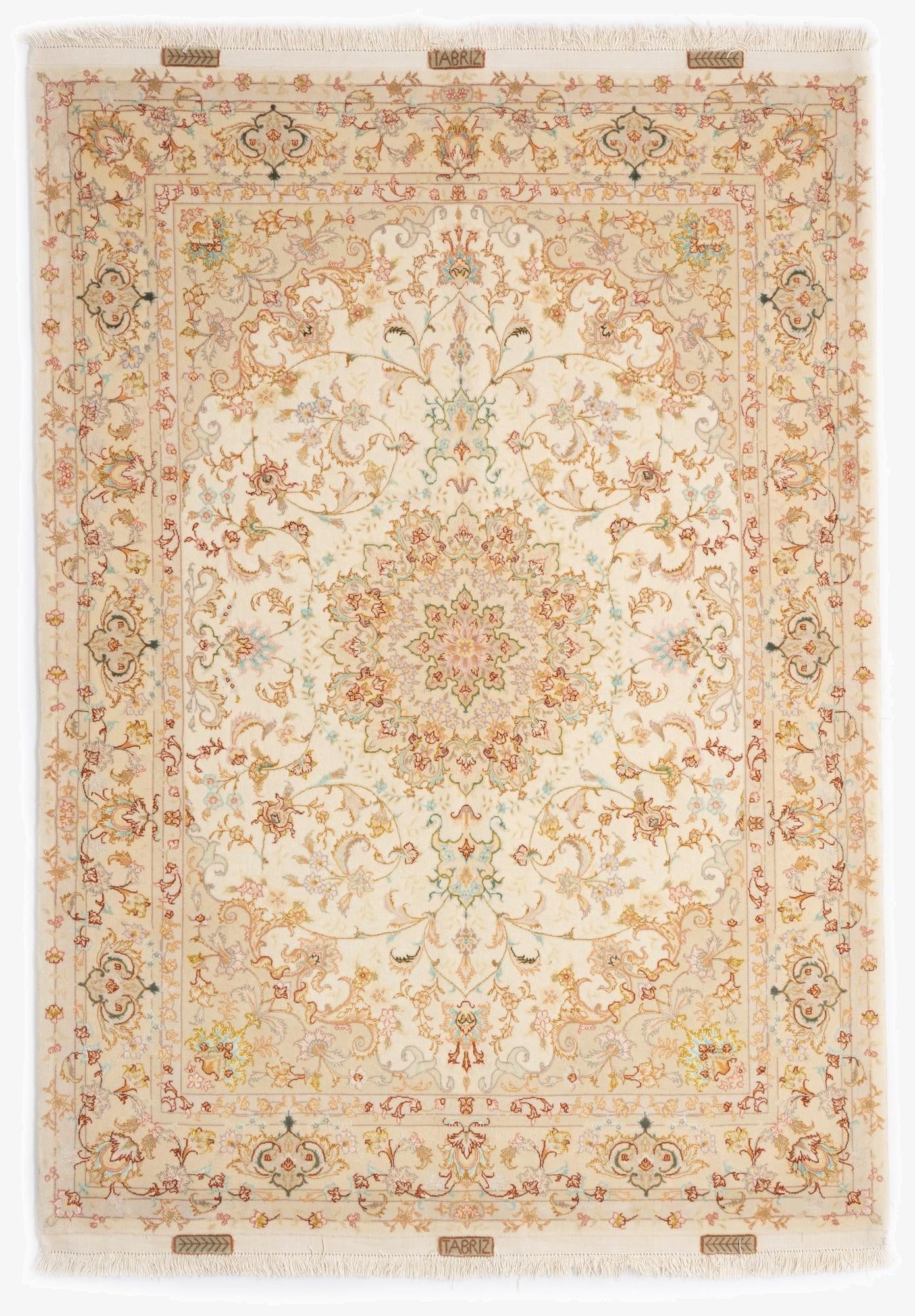  4' 11 x 7' Tabriz Rug