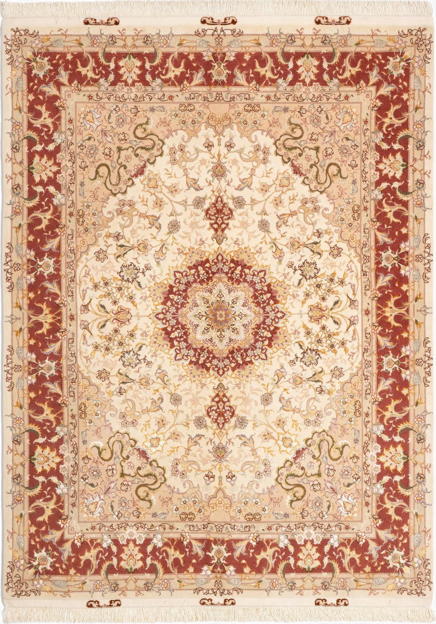  5' 1 x 6' 10 Tabriz Rug
