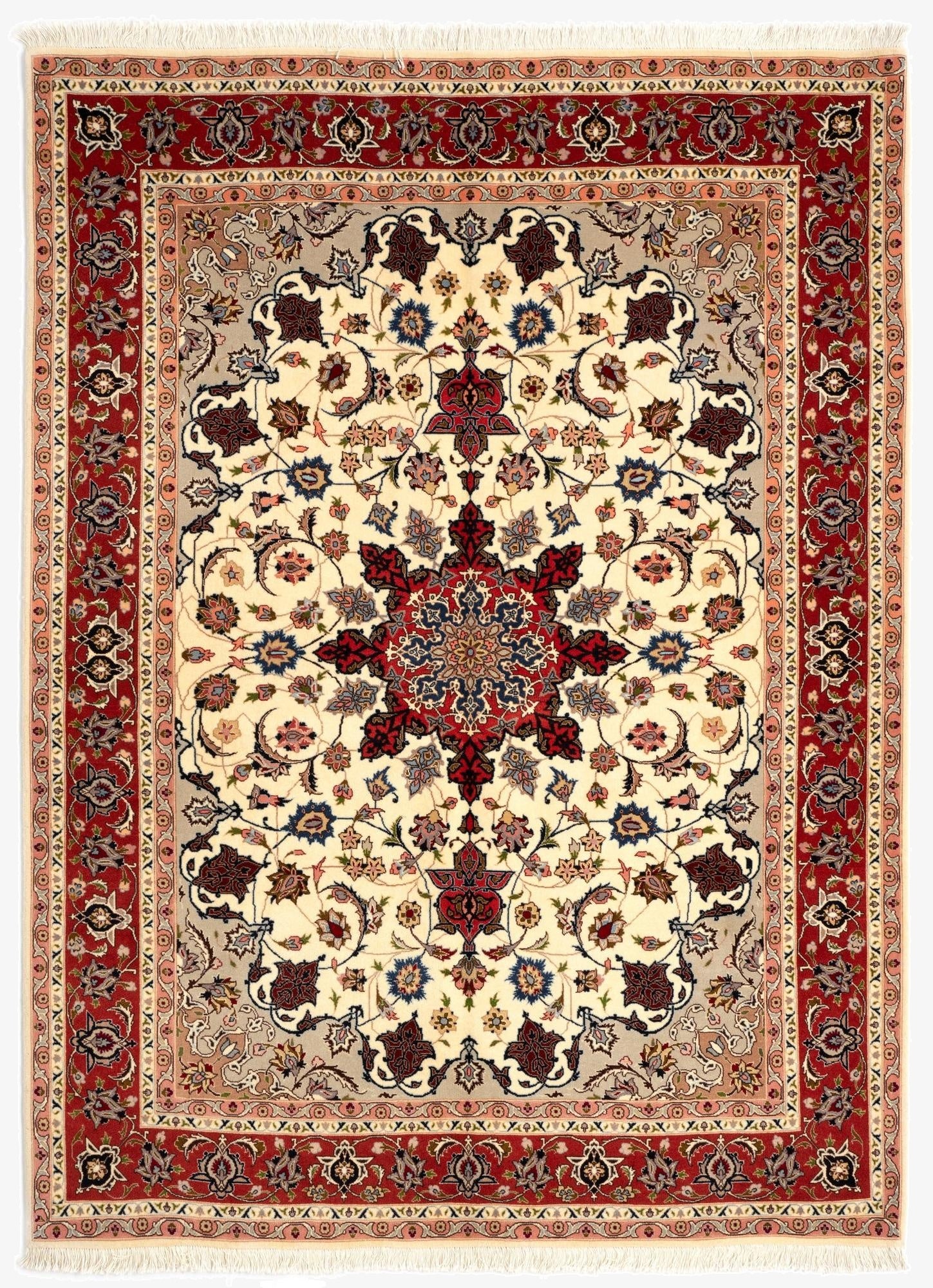  5' 1 x 6' 10 Tabriz Rug