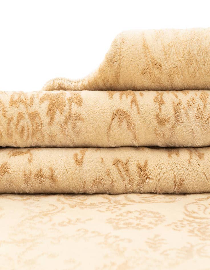 Detail image of  4' 10 x 6' 8  Hand Knotted Tibet Oriental Wool Rug