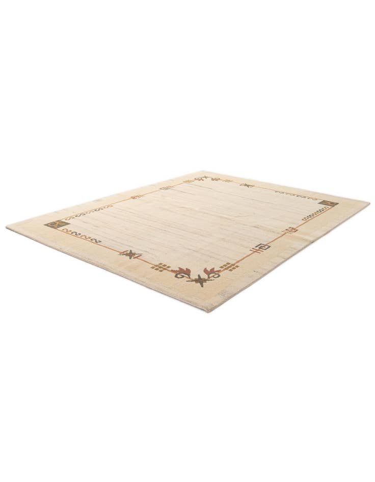 Detail image of  6' 7 x 8' 2  Hand Knotted Tibet Wool Rug