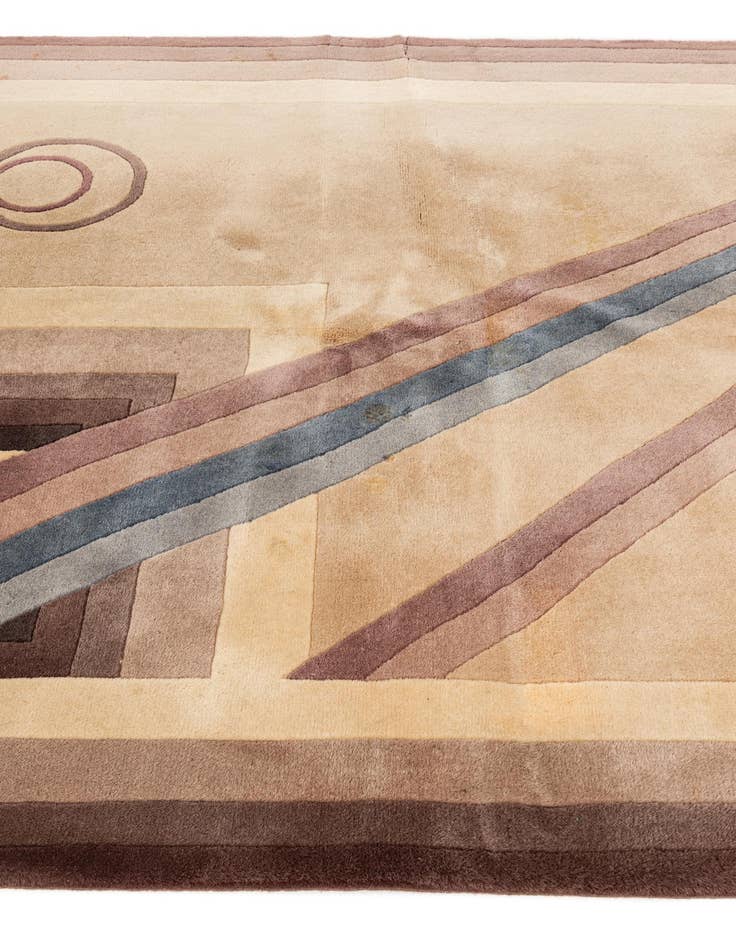 Detail image of  5' x 8' 2  Hand Knotted Tibet Wool Rug