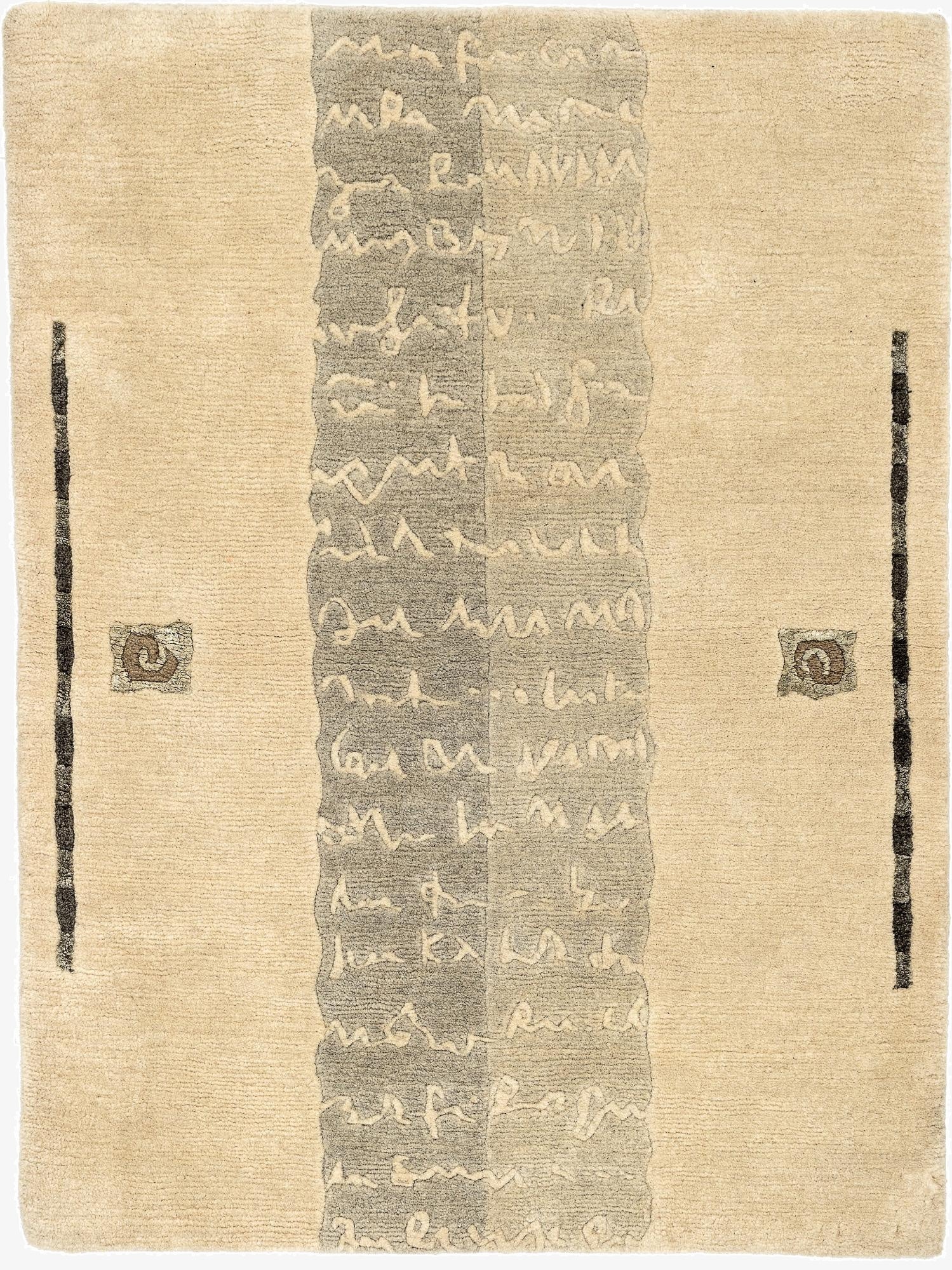  2' 5 x 3' 3  Hand Knotted Tibet Wool Rug