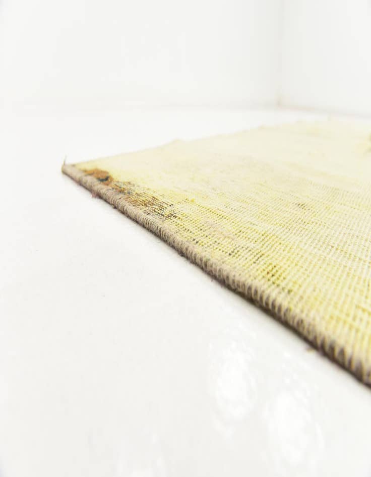 Detail image of  5' 9 x 9'  Hand Knotted Ultra Vintage Persian Wool Rug