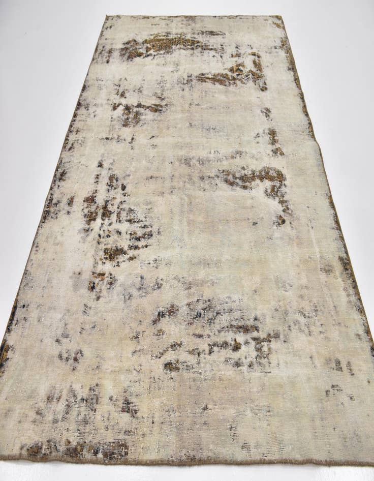 Detail image of  6' 6 x 9' 2  Hand Knotted Ultra Vintage Persian Wool Rug