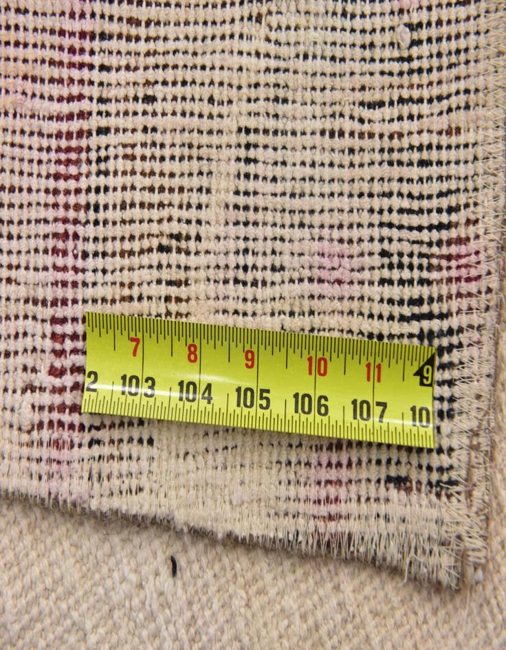 Detail image of  4' x 5' 3  Hand Knotted Ultra Vintage Persian Wool Rug