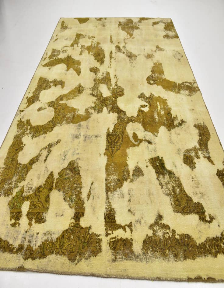 Detail image of  9' x 12'  Hand Knotted Ultra Vintage Persian Wool Rug