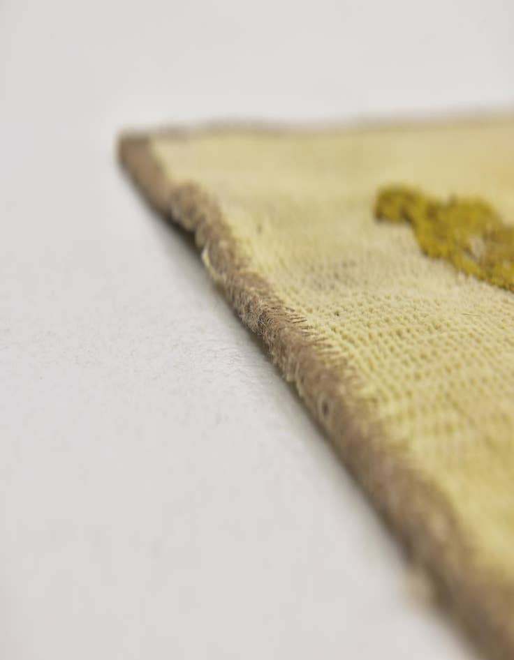 Detail image of  9' x 12'  Hand Knotted Ultra Vintage Persian Wool Rug