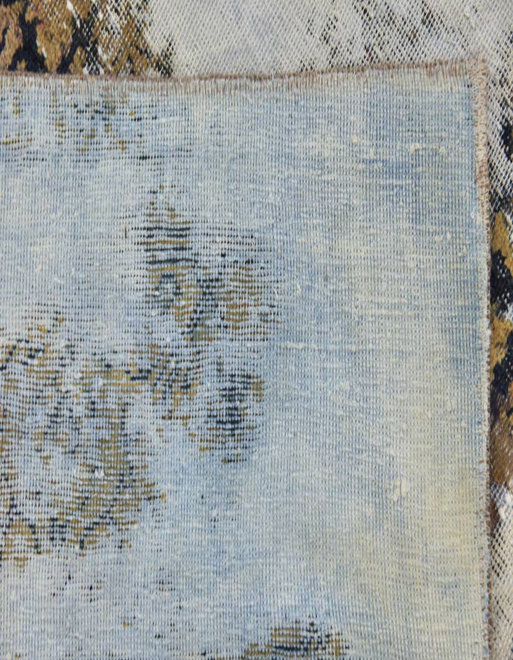 Detail image of  7' 10 x 11' 8  Hand Knotted Ultra Vintage Persian Wool Rug