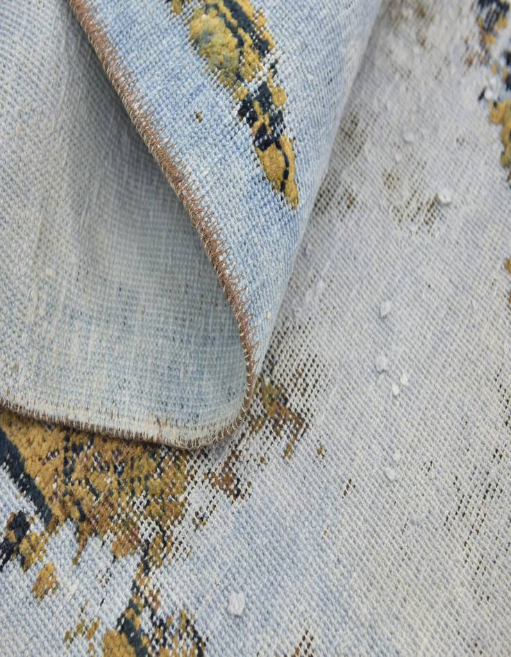 Detail image of  7' 10 x 11' 8  Hand Knotted Ultra Vintage Persian Wool Rug