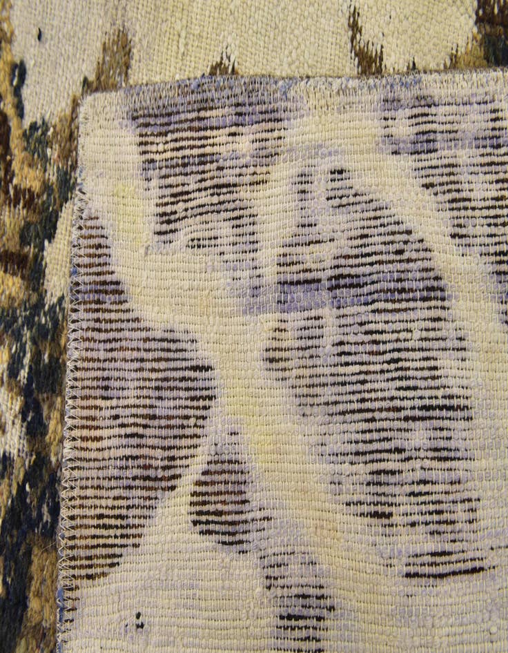 Detail image of  7' 4 x 10' 6  Hand Knotted Ultra Vintage Persian Wool Rug