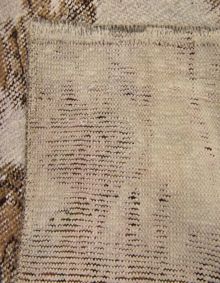 Detail image of  3' 9 x 5' 10  Hand Knotted Ultra Vintage Persian Wool Rug