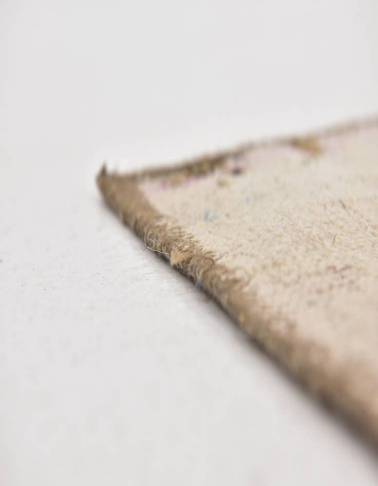 Detail image of  3' 9 x 5' 10  Hand Knotted Ultra Vintage Persian Wool Rug