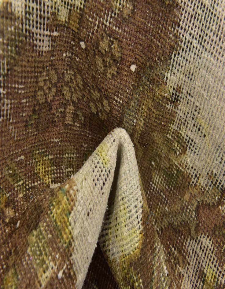 Detail image of  2' 10 x 4' 4  Hand Knotted Ultra Vintage Persian Wool Rug