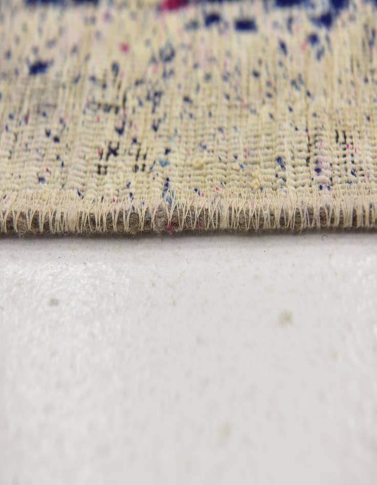 Detail image of  6' 10 x 9' 3  Hand Knotted Ultra Vintage Persian Wool Rug