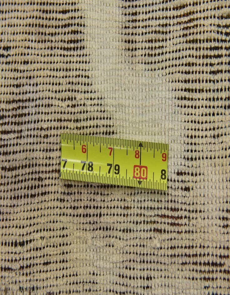 Detail image of  5' 10 x 9' 3  Hand Knotted Ultra Vintage Persian Wool Rug