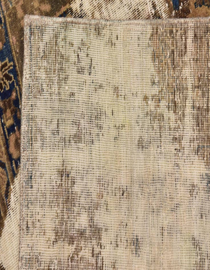 Detail image of  6' 8 x 9' 3  Hand Knotted Ultra Vintage Persian Wool Rug