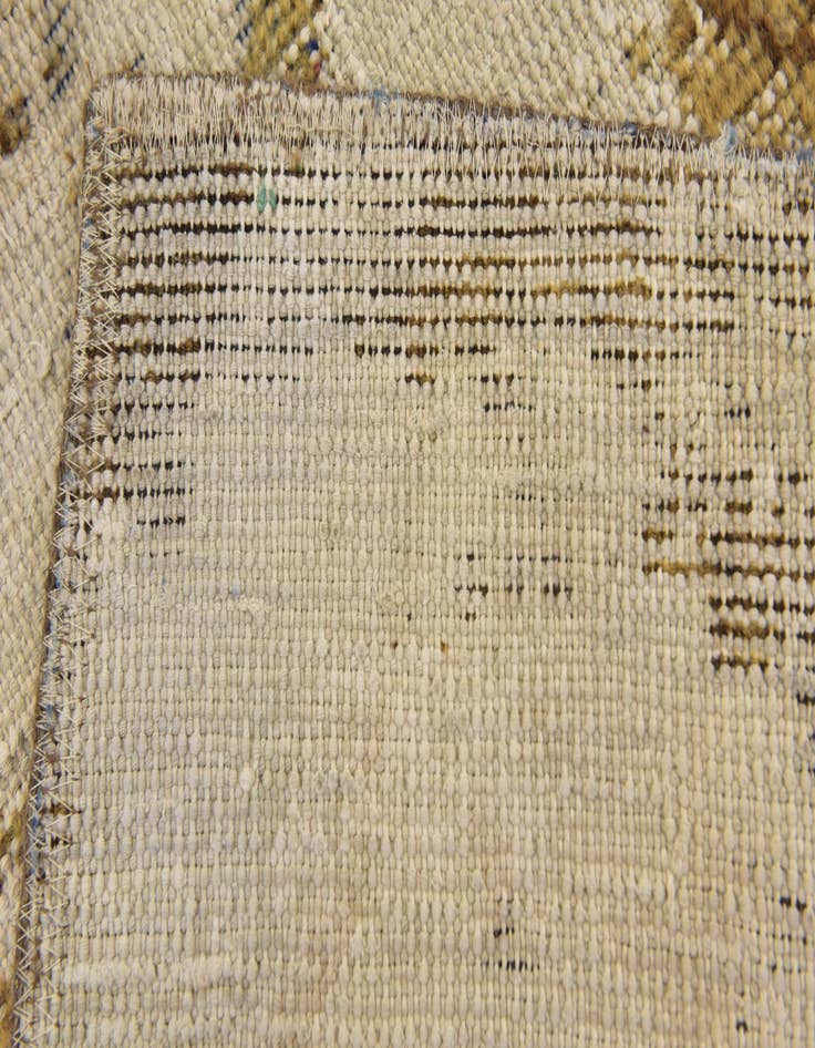 Detail image of  3' 9 x 6'  Hand Knotted Ultra Vintage Persian Wool Rug