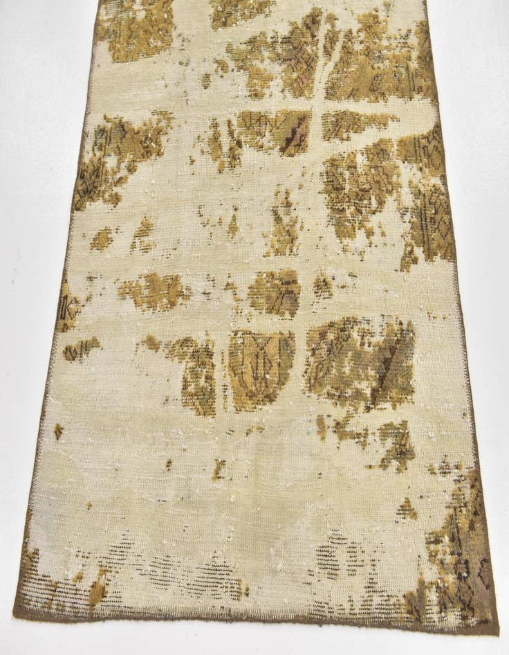 Detail image of  3' 9 x 6'  Hand Knotted Ultra Vintage Persian Wool Rug