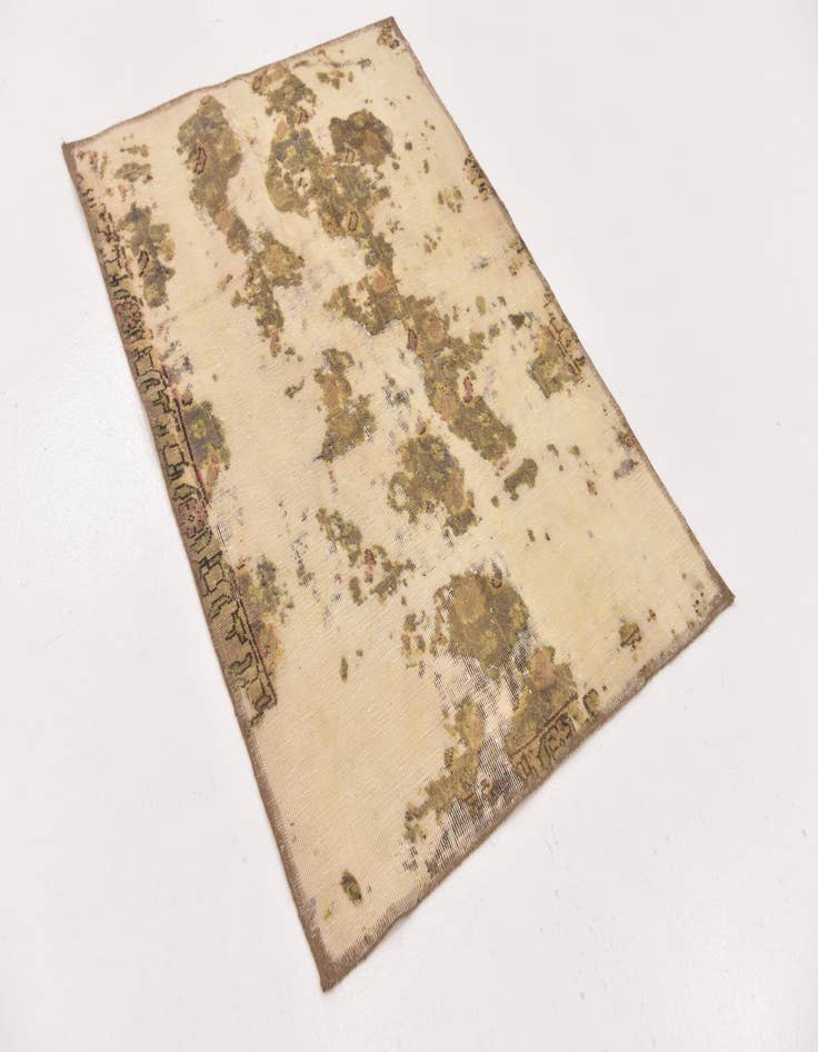 Detail image of  3' x 4' 2  Hand Knotted Ultra Vintage Persian Wool Rug