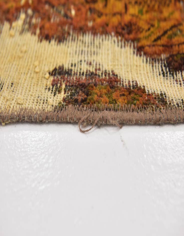 Detail image of  8' 1 x 10' 5  Hand Knotted Ultra Vintage Persian Wool Rug