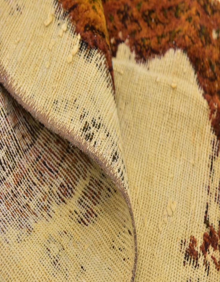 Detail image of  8' 1 x 10' 5  Hand Knotted Ultra Vintage Persian Wool Rug