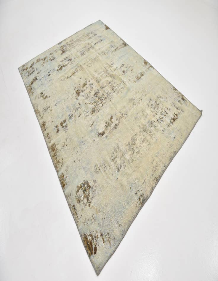 Detail image of  6' 2 x 8' 3  Hand Knotted Ultra Vintage Persian Wool Rug