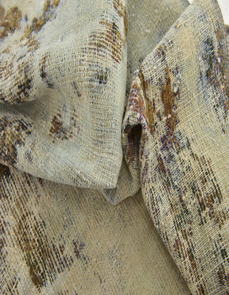 Detail image of  6' 2 x 8' 3  Hand Knotted Ultra Vintage Persian Wool Rug