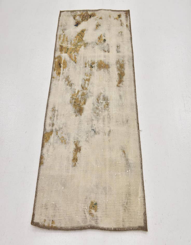 Detail image of  2' 7 x 4' 5  Hand Knotted Ultra Vintage Persian Wool Rug