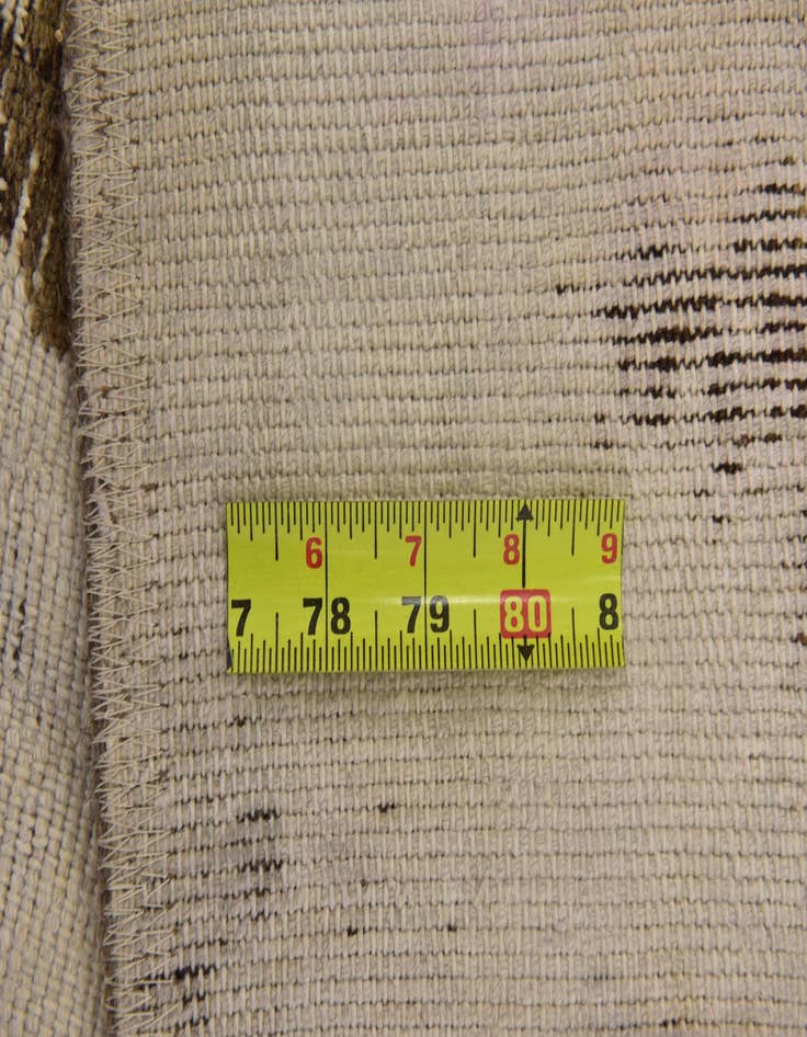 Detail image of  3' 6 x 6' 9  Hand Knotted Ultra Vintage Persian Wool Rug