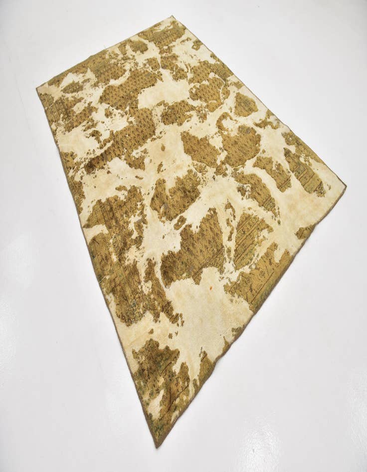 Detail image of  6' x 8' 5  Hand Knotted Ultra Vintage Persian Wool Rug