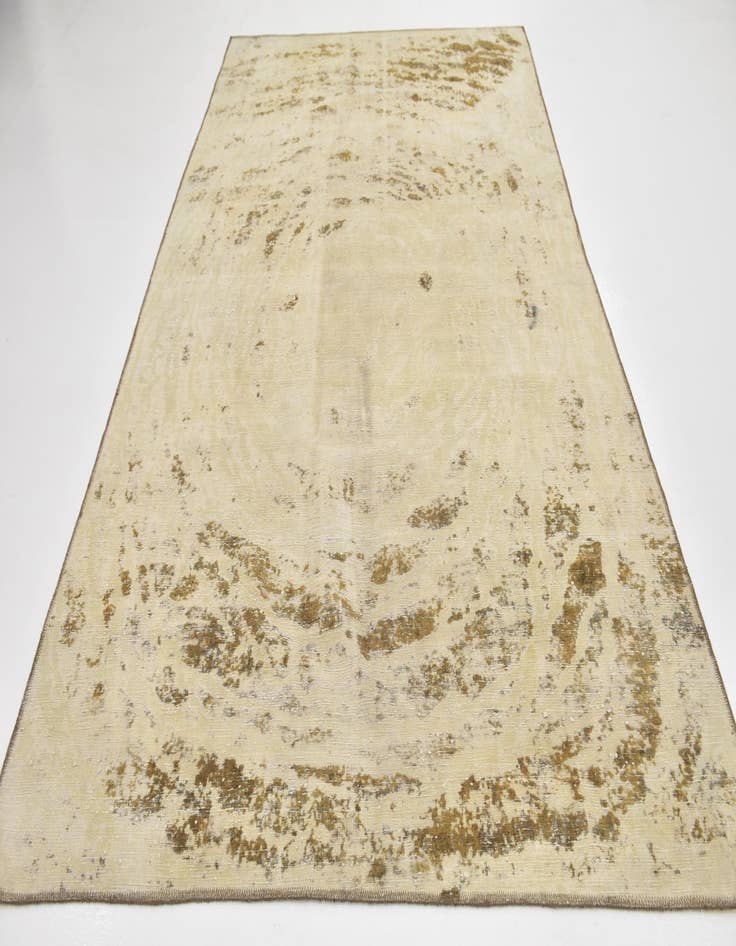 Detail image of  6' 5 x 10' 9  Hand Knotted Ultra Vintage Persian Wool Rug