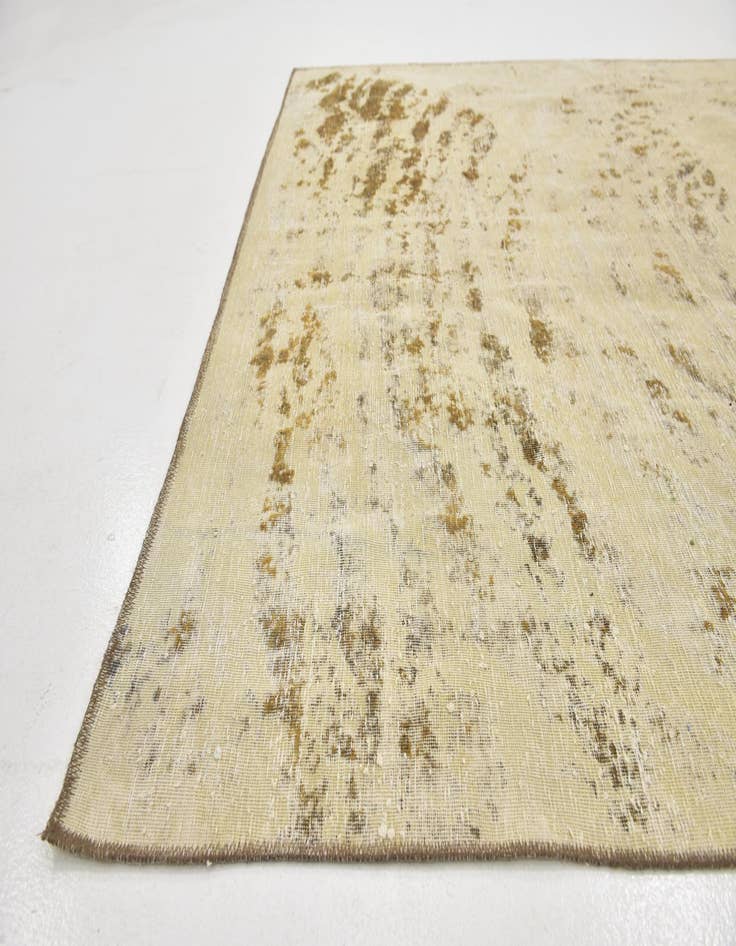 Detail image of  6' 5 x 10' 9  Hand Knotted Ultra Vintage Persian Wool Rug