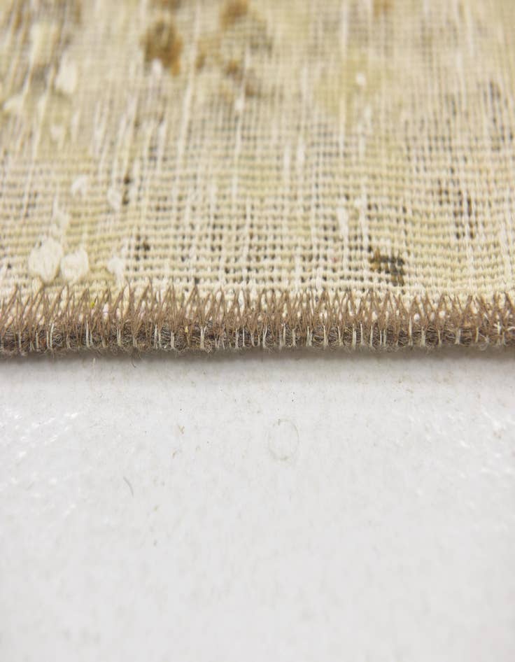 Detail image of  6' 5 x 10' 9  Hand Knotted Ultra Vintage Persian Wool Rug