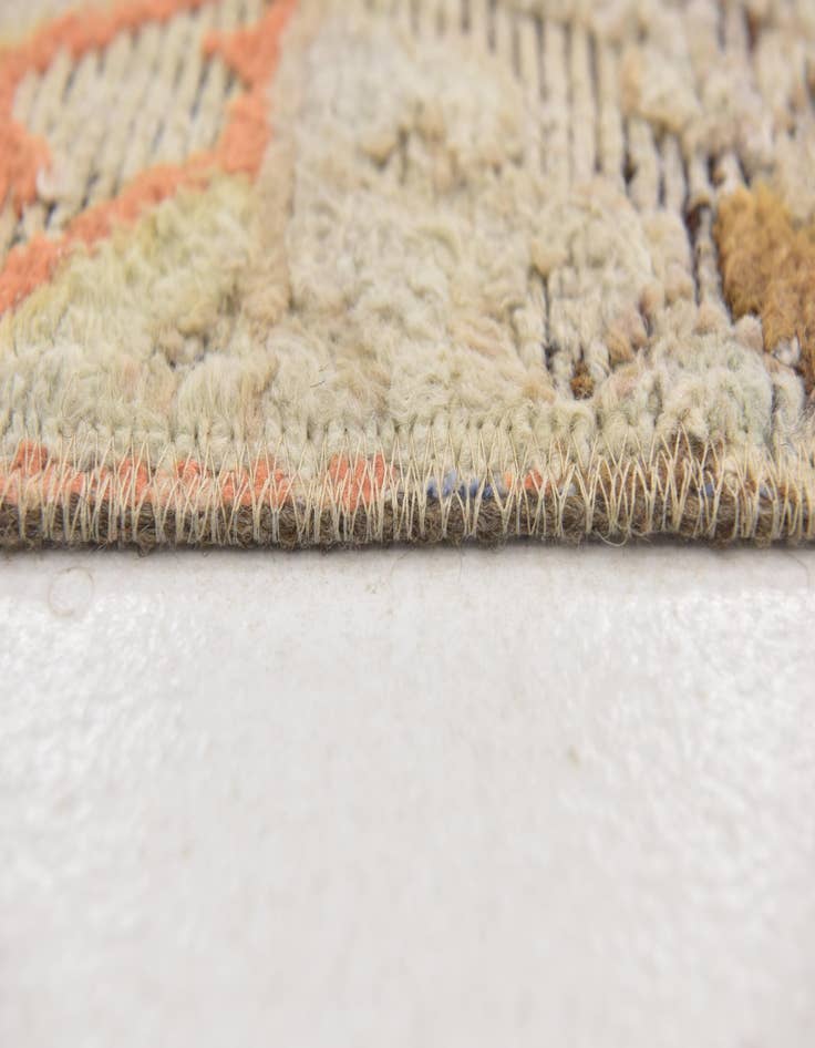 Detail image of  5' 10 x 8' 6  Hand Knotted Ultra Vintage Persian Wool Rug