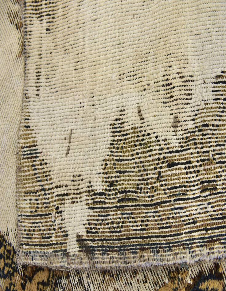 Detail image of  6' x 9' 4  Hand Knotted Ultra Vintage Persian Wool Rug