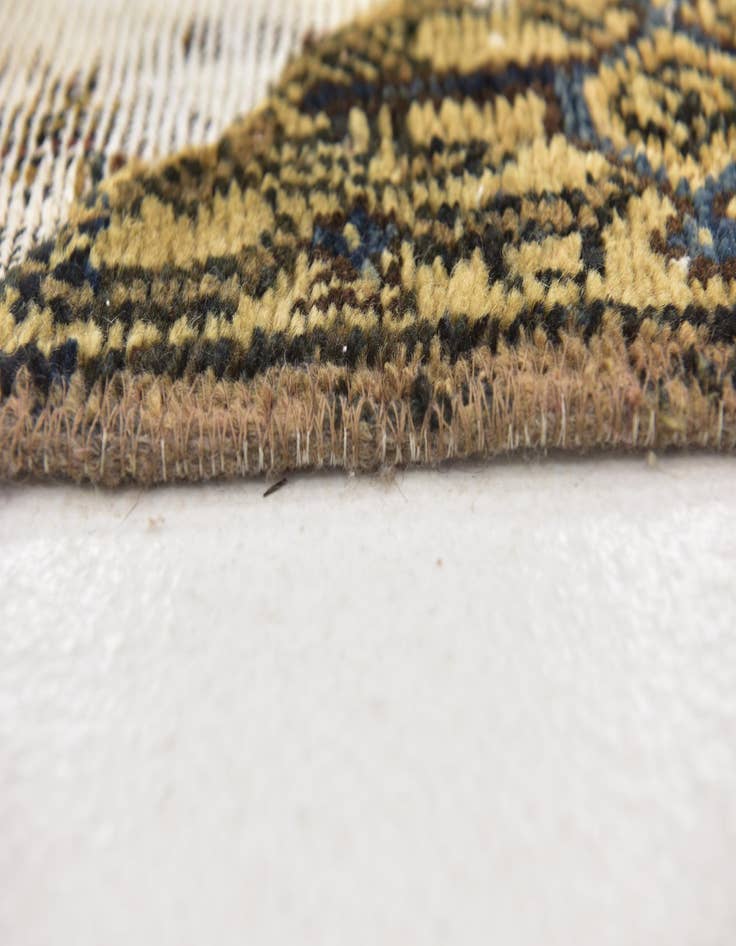 Detail image of  6' x 9' 4  Hand Knotted Ultra Vintage Persian Wool Rug