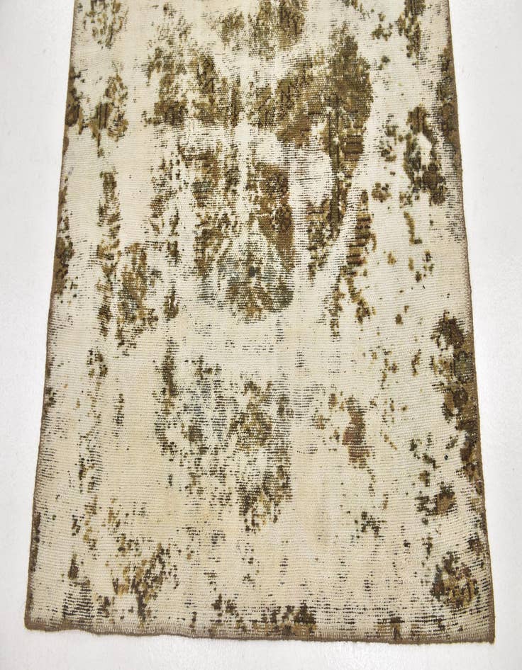 Detail image of  3' 10 x 5' 6  Hand Knotted Ultra Vintage Persian Wool Rug