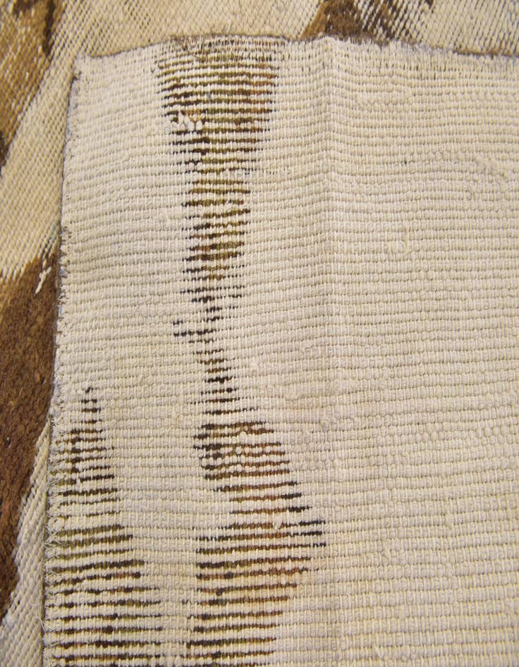 Detail image of  3' 8 x 4' 7  Hand Knotted Ultra Vintage Persian Wool Rug