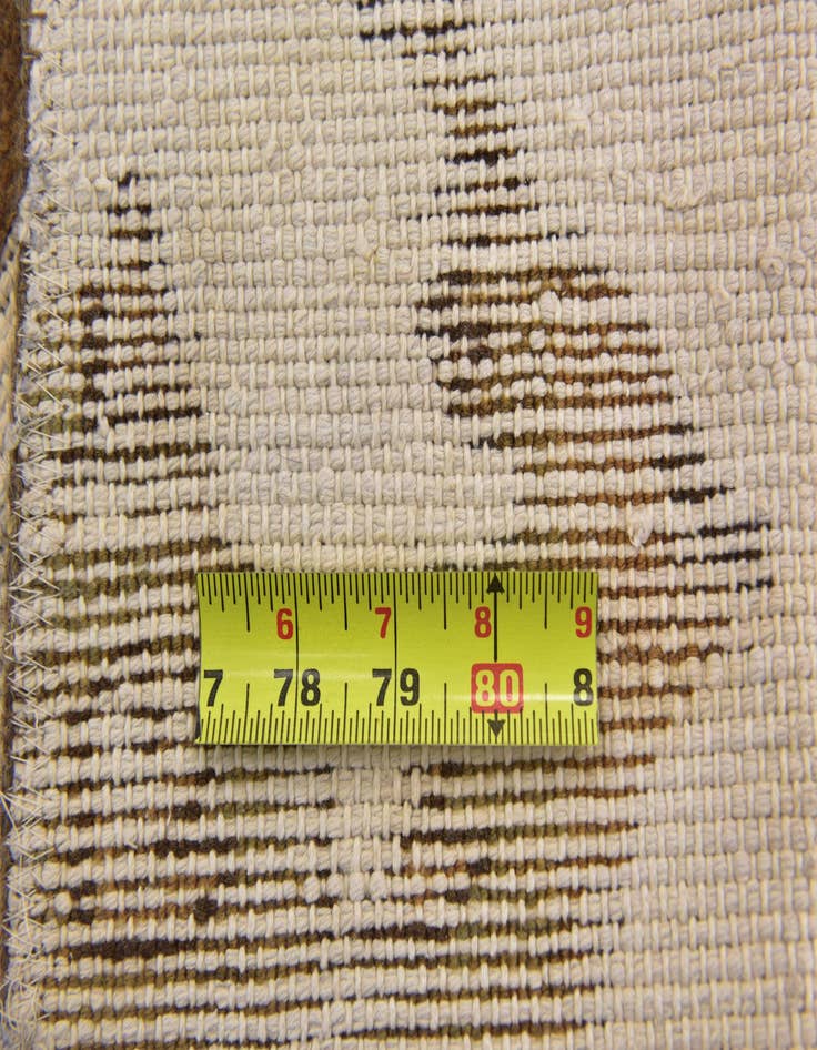 Detail image of  3' 8 x 4' 7  Hand Knotted Ultra Vintage Persian Wool Rug