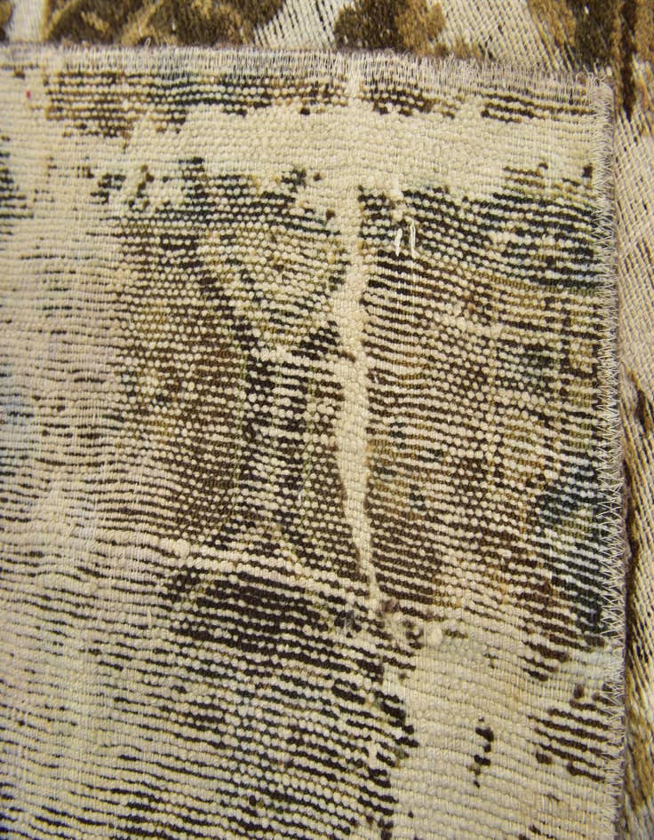 Detail image of  2' 9 x 5' 5  Hand Knotted Ultra Vintage Persian Wool Rug