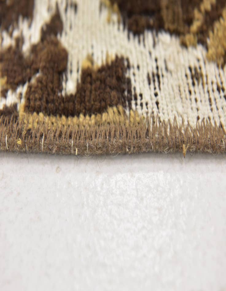 Detail image of  2' 9 x 5' 5  Hand Knotted Ultra Vintage Persian Wool Rug