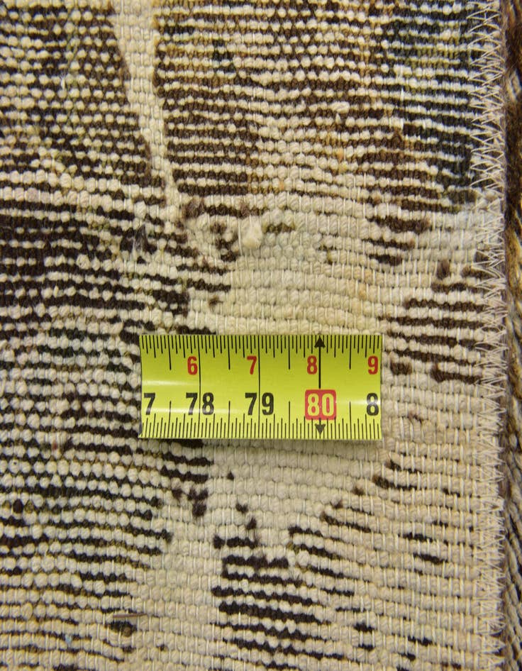 Detail image of  2' 9 x 5' 5  Hand Knotted Ultra Vintage Persian Wool Rug