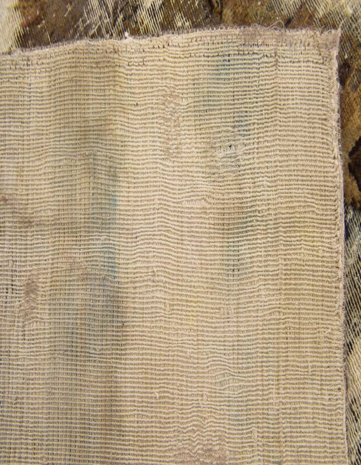 Detail image of  3' 5 x 4' 5  Hand Knotted Ultra Vintage Persian Wool Rug