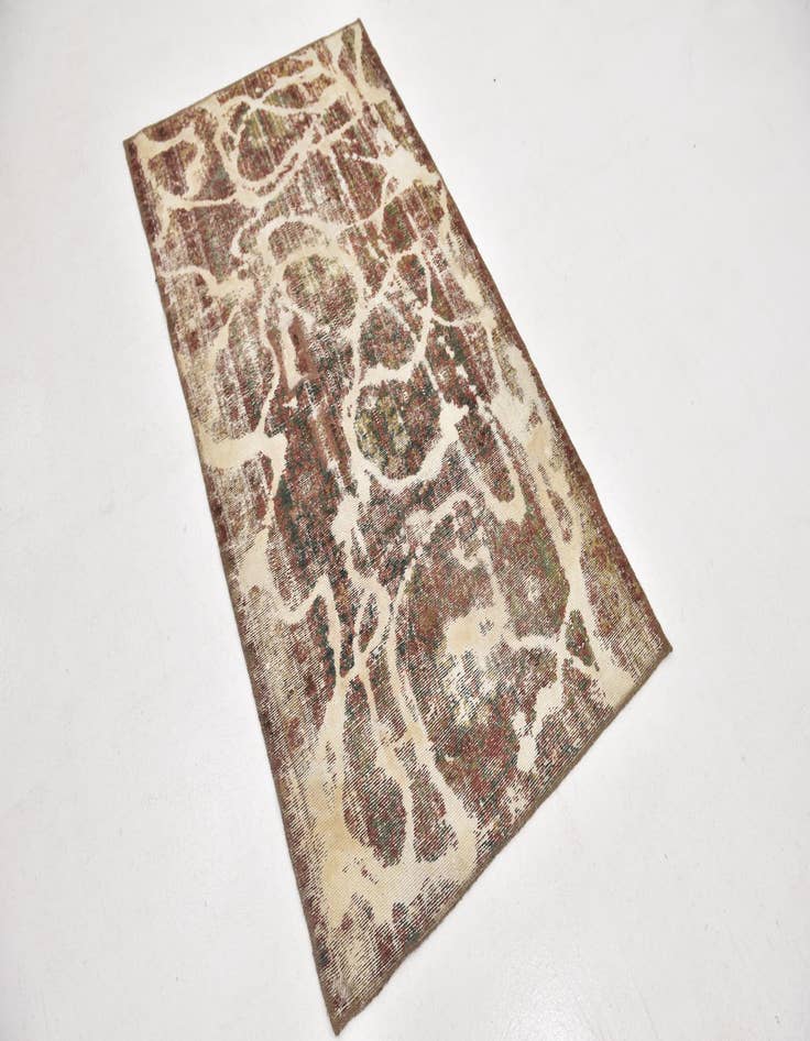 Detail image of  3' 3 x 5' 10  Hand Knotted Ultra Vintage Persian Wool Rug