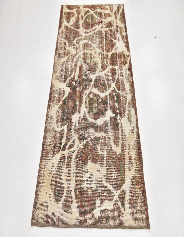 Detail image of  3' 3 x 5' 10  Hand Knotted Ultra Vintage Persian Wool Rug