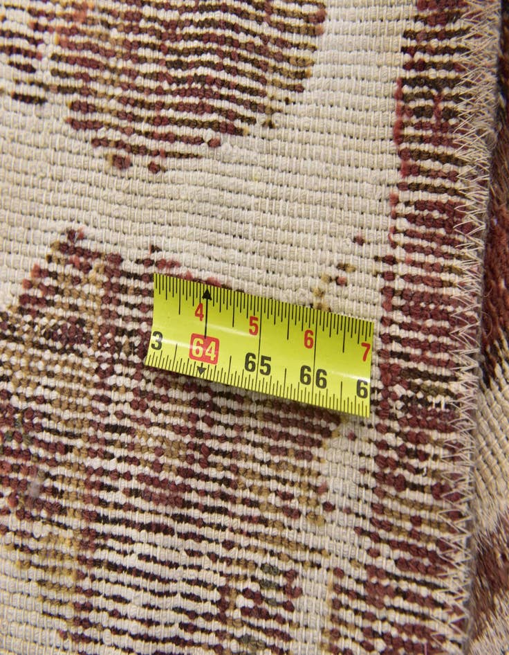 Detail image of  3' 3 x 5' 10  Hand Knotted Ultra Vintage Persian Wool Rug