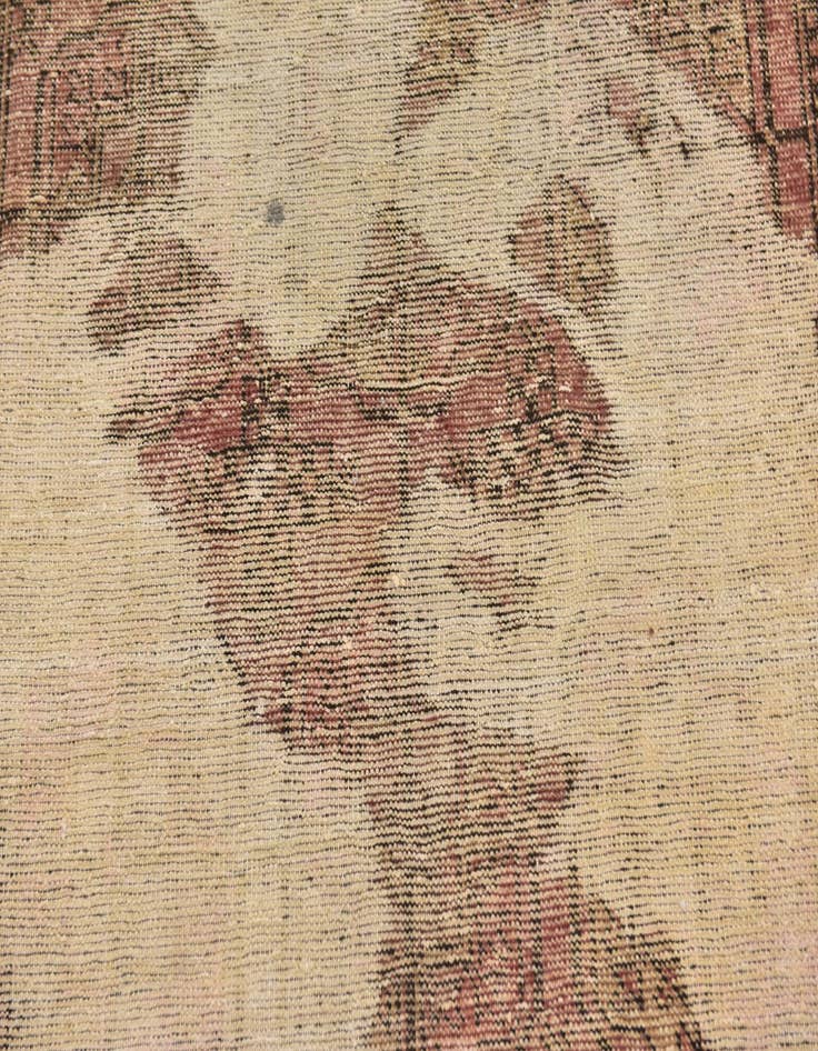 Detail image of  3' 7 x 5' 8  Hand Knotted Ultra Vintage Persian Wool Rug