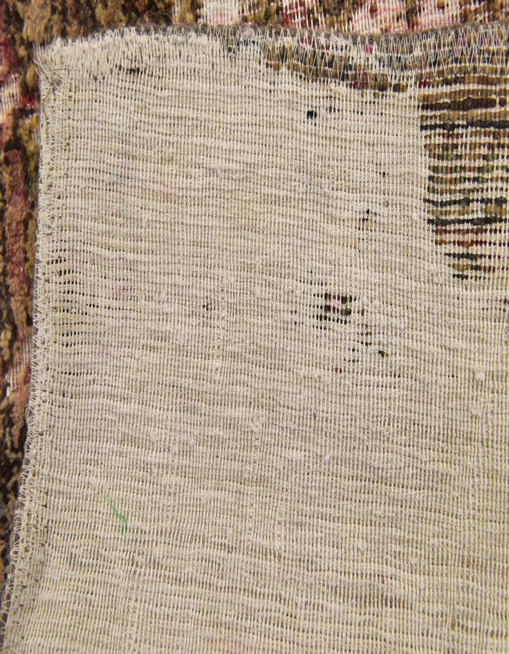 Detail image of  3' 6 x 6' 4  Hand Knotted Ultra Vintage Persian Wool Rug
